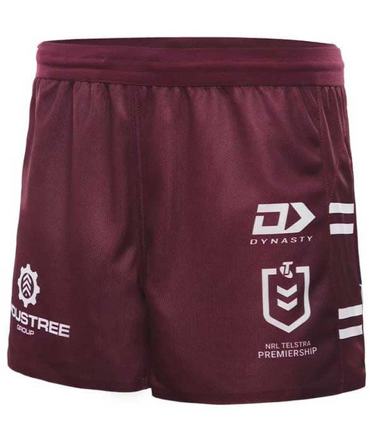Manly Sea Eagles NRL Mens Maroon Away Shorts