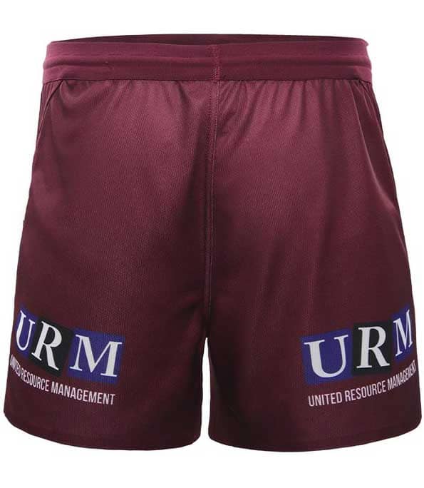 Manly Sea Eagles NRL Mens Maroon Away Shorts