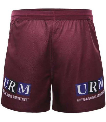 Manly Sea Eagles NRL Mens Maroon Away Shorts