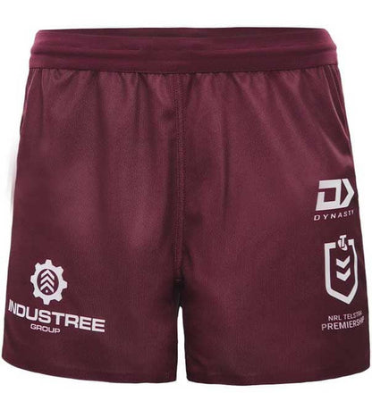 Manly Sea Eagles NRL Mens Maroon Away Shorts