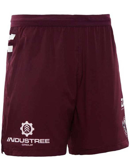 Manly Sea Eagles NRL Mens Maroon Alternate Training Shorts