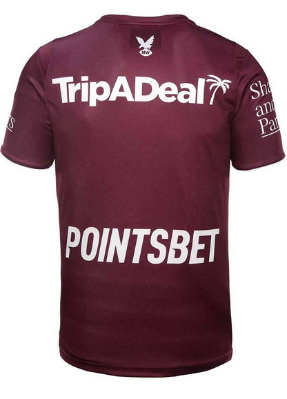 Manly Sea Eagles NRL Mens Warm Up Training Tee