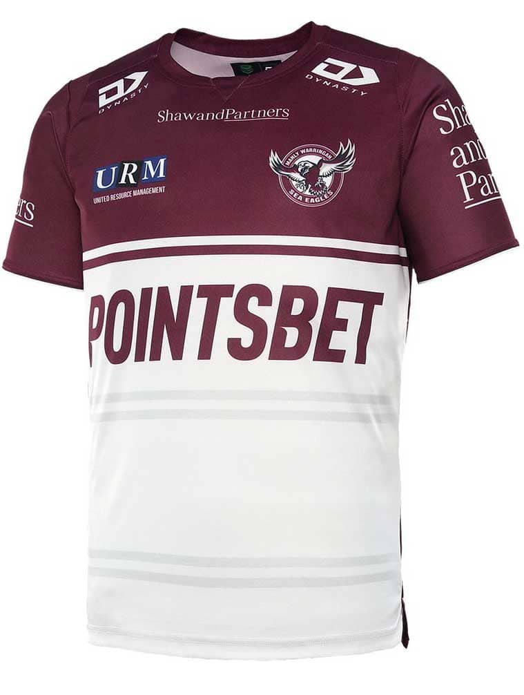 Manly Sea Eagles NRL Mens Warm Up Training Tee