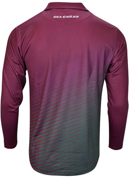 Manly Sea Eagles 2023 NRL Mens Long Sleeve Training Shirt