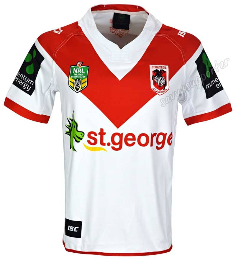 St George Dragons Mens Home Jersey