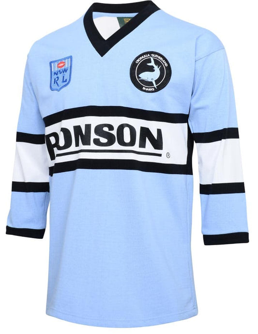 Cronulla Sharks 1985 NRL Mens Retro Jersey