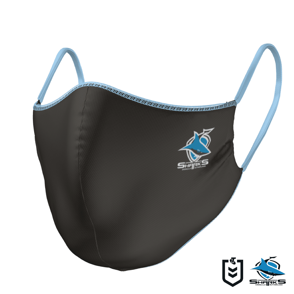 Cronulla Sharks NRL Reversible Face Mask