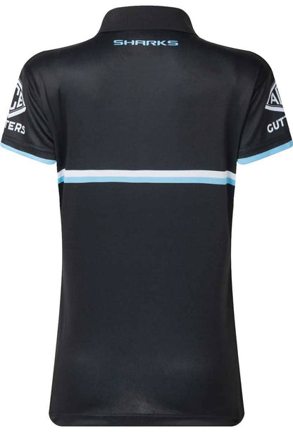 Cronulla Sharks 2023 NRL Ladies Media Polo Shirt