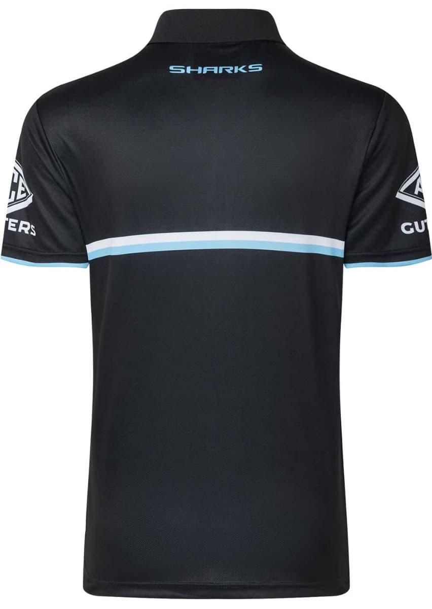 Cronulla Sharks 2023 NRL Kids Media Polo Shirt