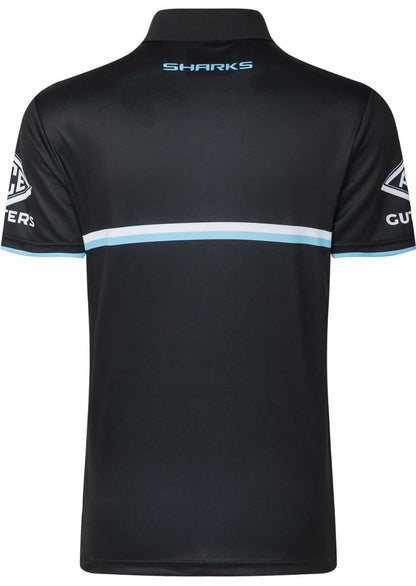 Cronulla Sharks 2023 NRL Kids Media Polo Shirt