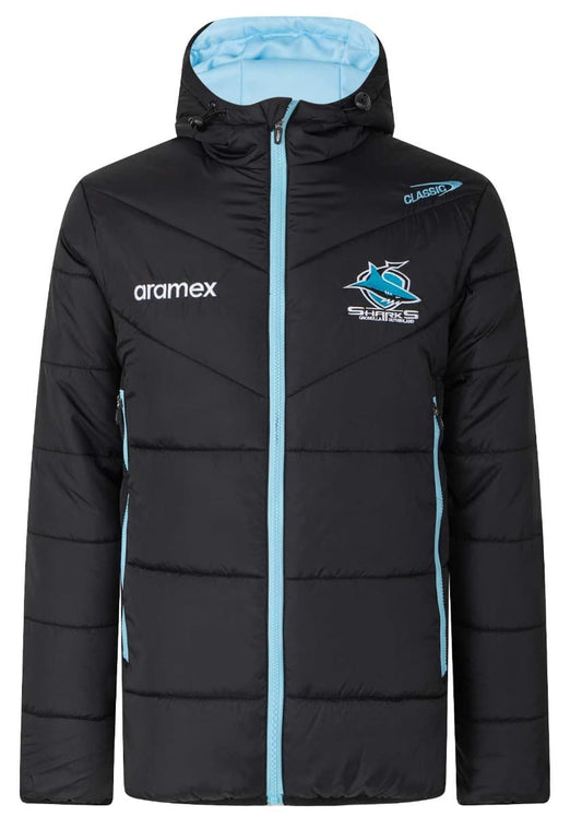 Cronulla Sharks NRL Mens Puffer Jacket