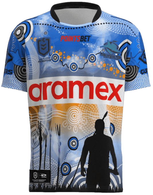 Cronulla Sharks 2023 NRL Ladies Indigenous Jersey