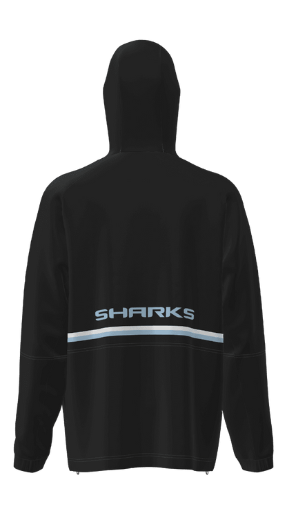 Cronulla Sharks 2023 NRL Mens Wet Weather Jacket