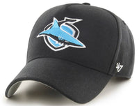 Cronulla Sharks '47 MVP DT Black Snapback Cap