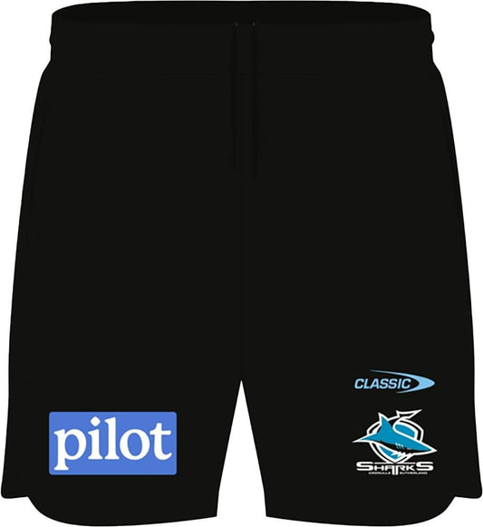 Cronulla Sharks 2024 NRL Kids Zip Training Shorts