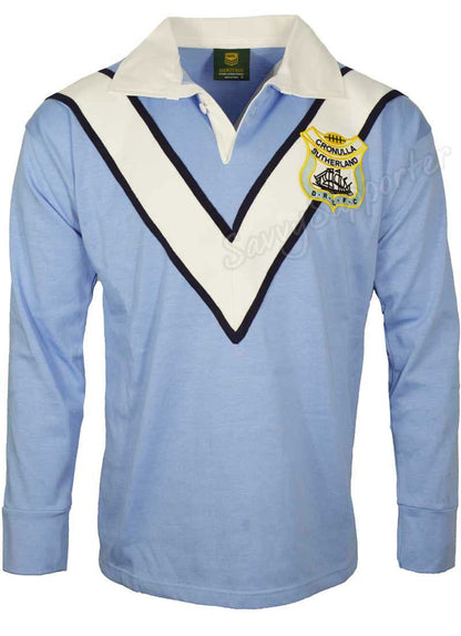 Cronulla Sharks 1967 Adults Retro Foundation Jersey