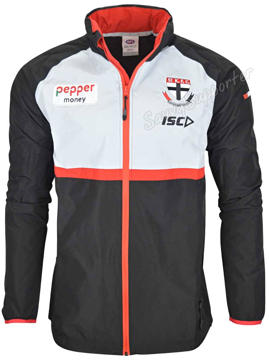 St Kilda Saints AFL Mens Wet Weather Jacket