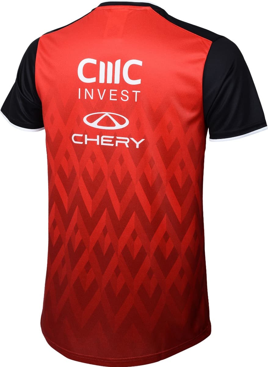 St Kilda Saints 2025 AFL Mens Players Red Training Shirt