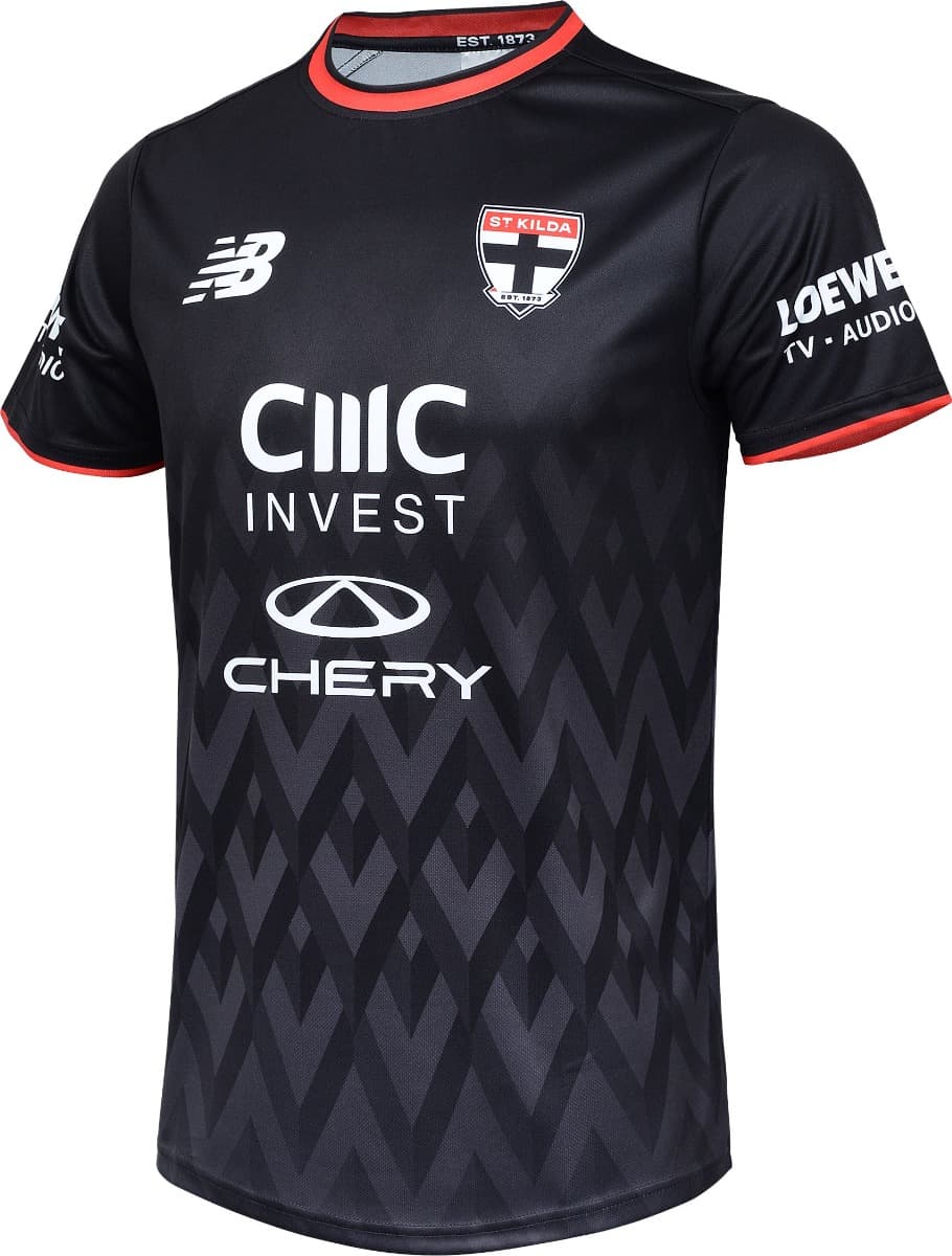 St Kilda Saints 2025 AFL Mens Coaches Training Shirt