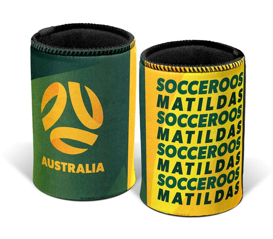Australian Matildas & Socceroos Football Can Cooler