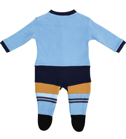 NSW State of Origin NRL Infant Zip Footysuit