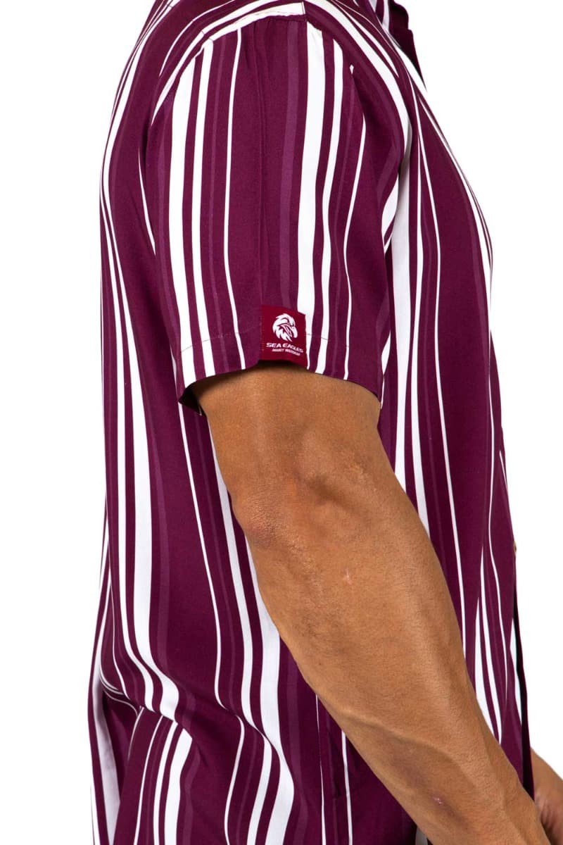 Manly Sea Eagles 2025 NRL Mens Sorrento Party Shirt