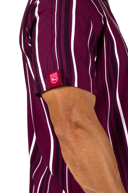 QLD Maroons 2025 State of Origin NRL Mens Sorrento Party Shirt