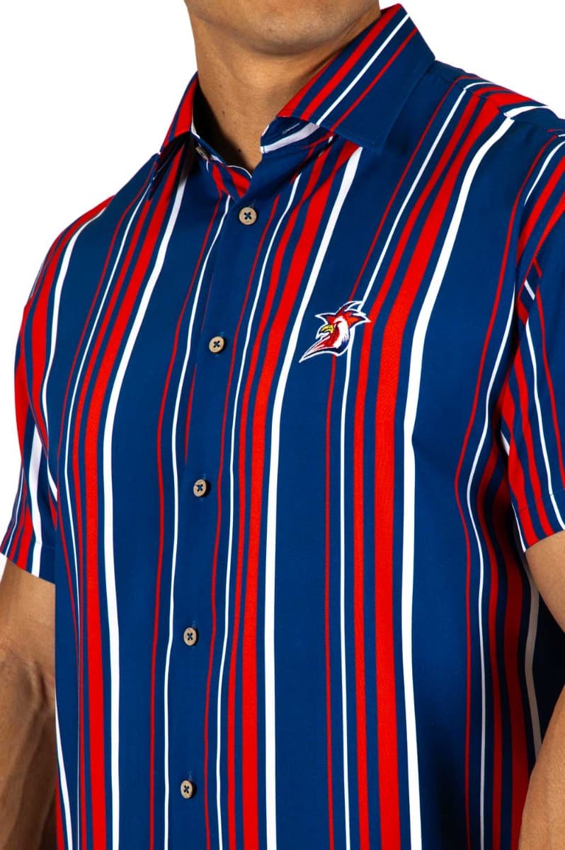 Sydney Roosters 2025 NRL Mens Sorrento Party Shirt