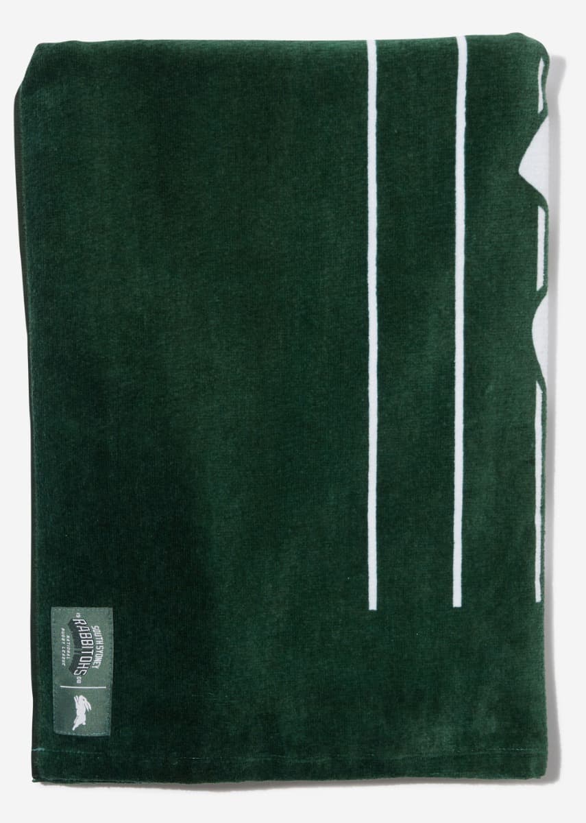 South Sydney Rabbitohs NRL Headline Mega Beach Towel 170cm x 90cm