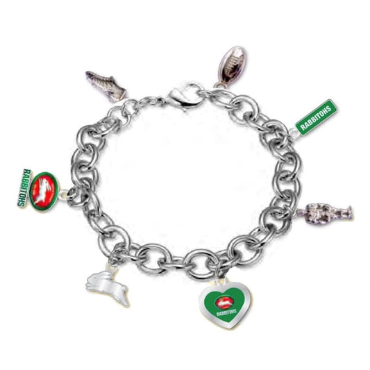 South Sydney Rabbitohs NRL Charm Bracelet