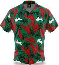 South Sydney Rabbitohs NRL Paradise Hawaiian Shirt