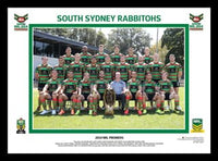 South Sydney Rabbitohs 2014 Premiers Team Photo Framed