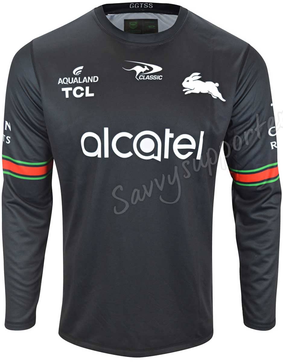 South Sydney Rabbitohs NRL Long Sleeve Training Shirt