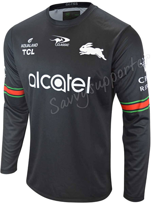 South Sydney Rabbitohs NRL Long Sleeve Training Shirt