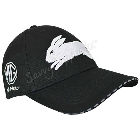 South Sydney Rabbitohs 2023 NRL Adults Black Media Cap
