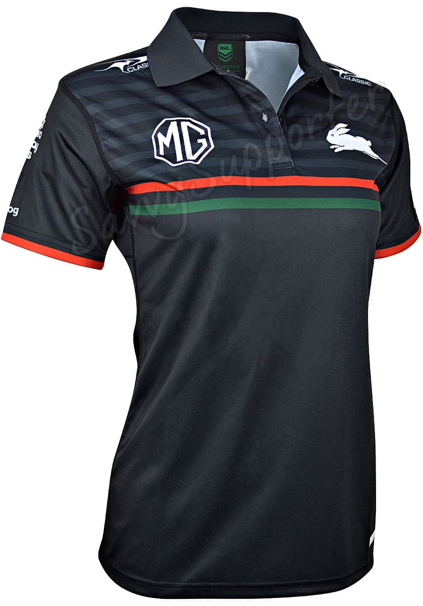 South Sydney Rabbitohs 2024 NRL Ladies Players Polo Shirt