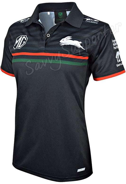 South Sydney Rabbitohs 2024 NRL Ladies Players Polo Shirt