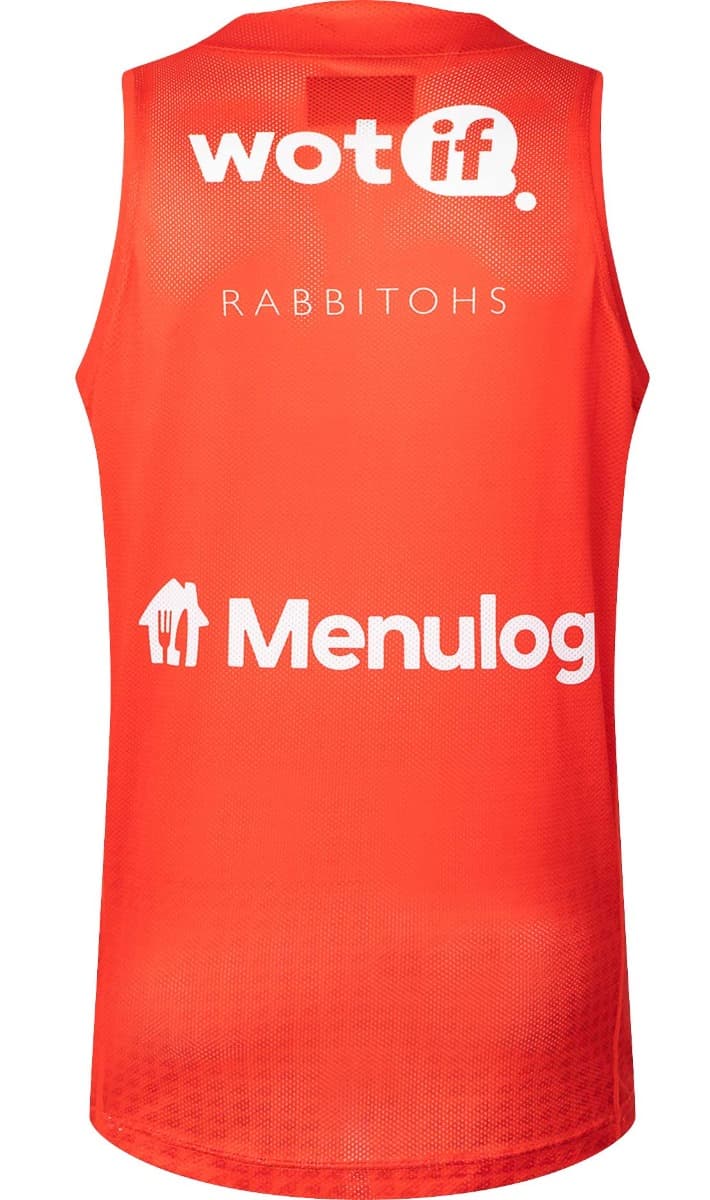 South Sydney Rabbitohs 2025 NRL Mens Red Training Singlet