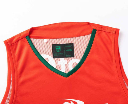 South Sydney Rabbitohs 2025 NRL Mens Red Training Singlet
