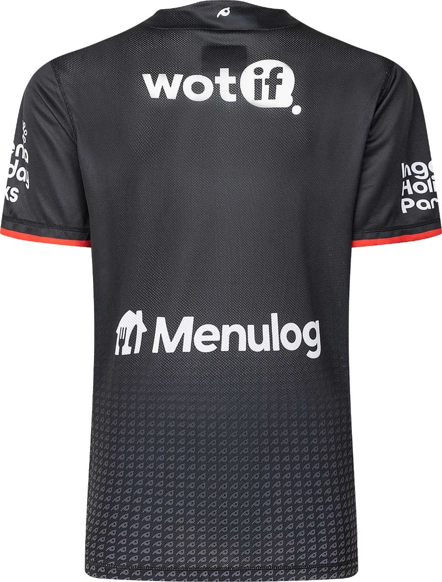 South Sydney Rabbitohs 2025 NRL Mens Black Training Shirt