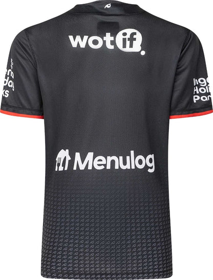 South Sydney Rabbitohs 2025 NRL Mens Black Training Shirt
