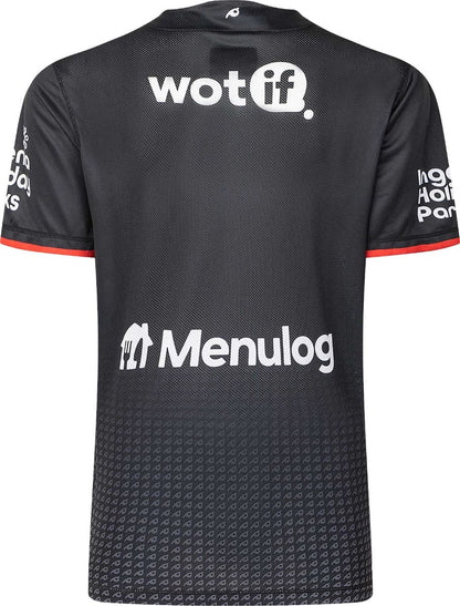 South Sydney Rabbitohs 2025 NRL Kids Black Training Shirt