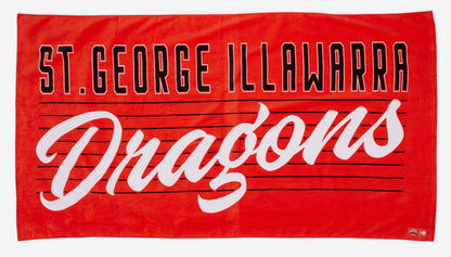St George Dragons NRL Headline Mega Beach Towel 170cm x 90cm