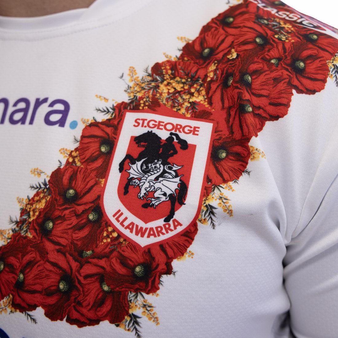 St George Dragons 2026 NRL Mens Anzac Jersey