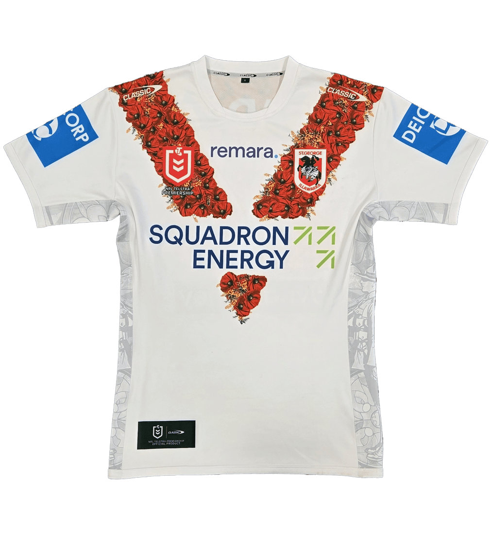St George Dragons 2026 NRL Mens Anzac Jersey