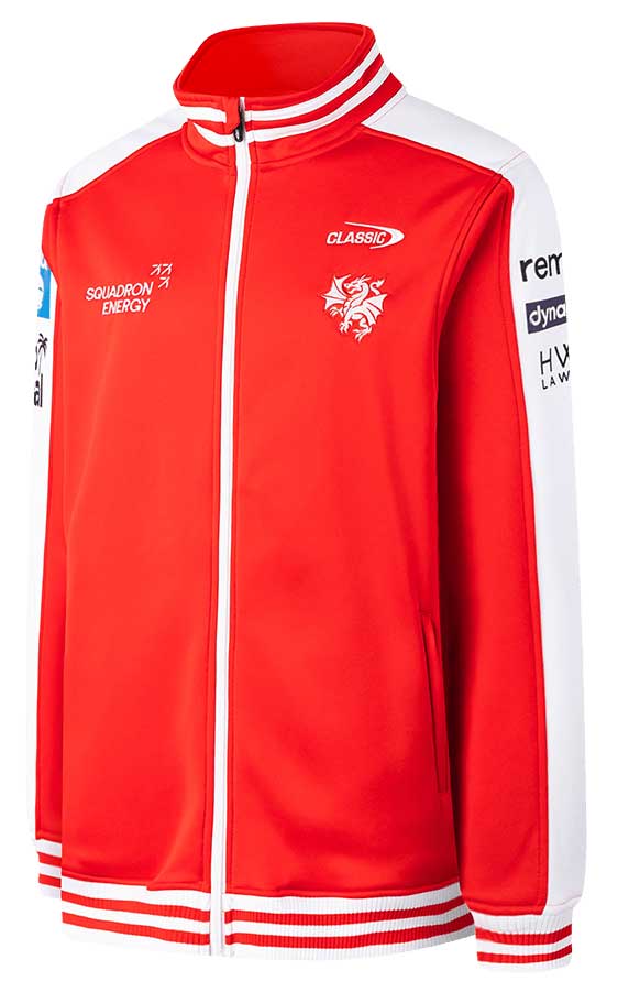 St George Dragons 2026 NRL Mens Track Jacket