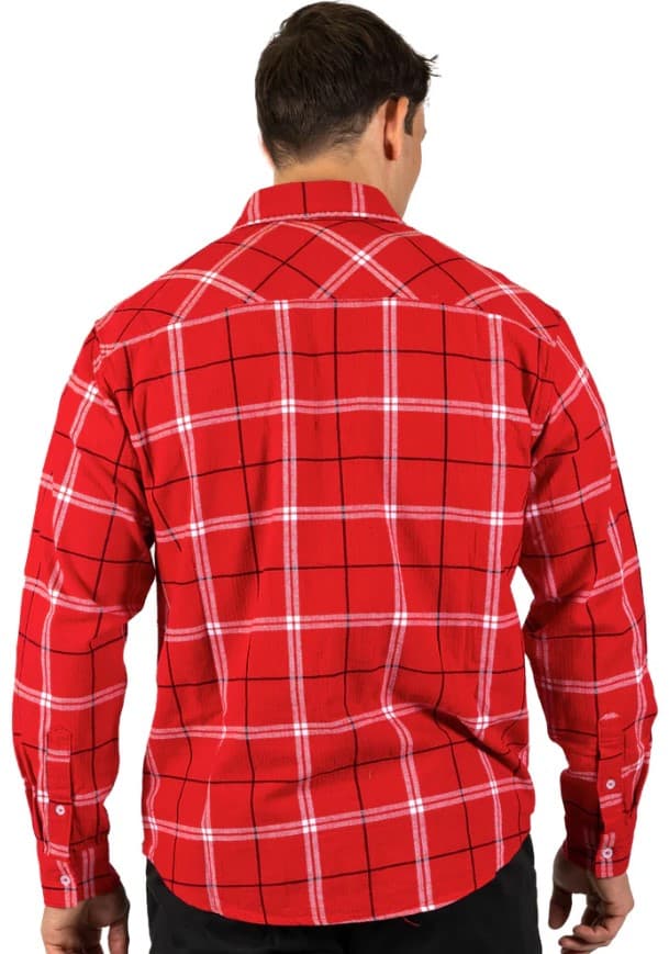St George Dragons NRL Mens Mustang Flannel Shirt