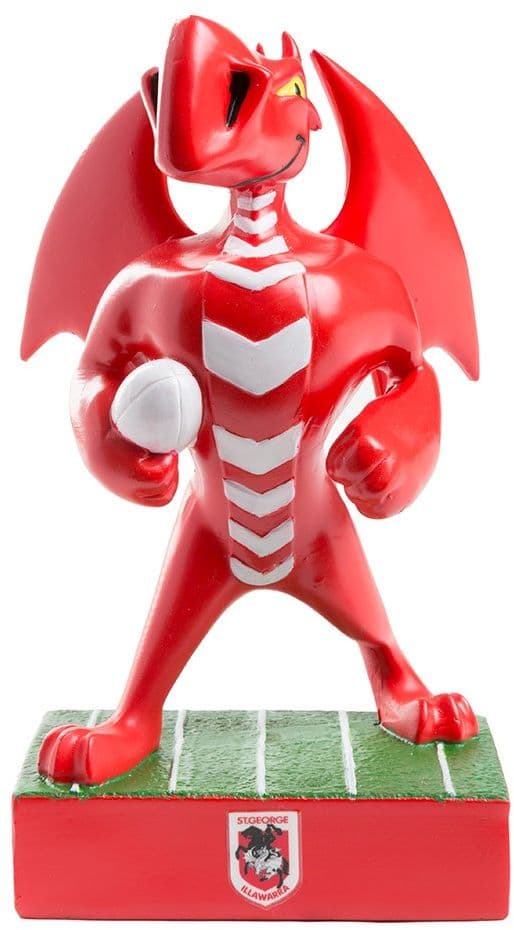 St George Dragons NRL 3D 18cm Mascot Statue