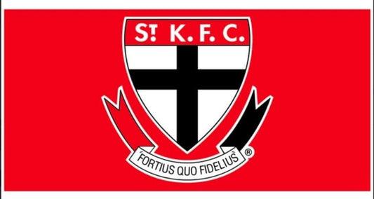 St Kilda Saints AFL Team Giant Pole Flag 1800mm by 900mm