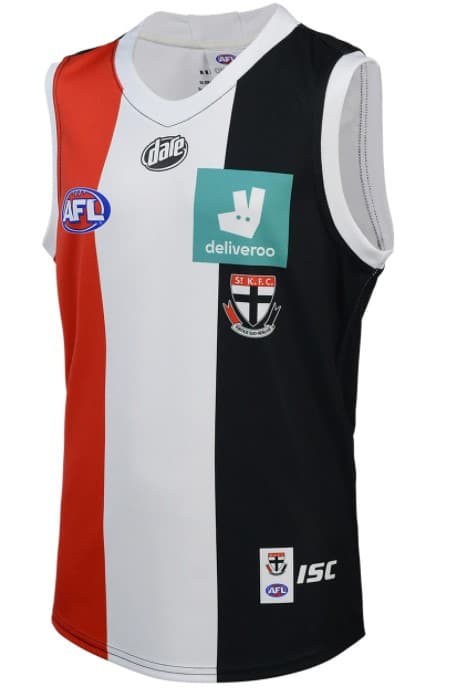 St Kilda Saints Kids AFL Home Guernsey